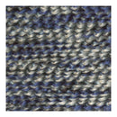 Close-up of textured blue and gray fabric pattern