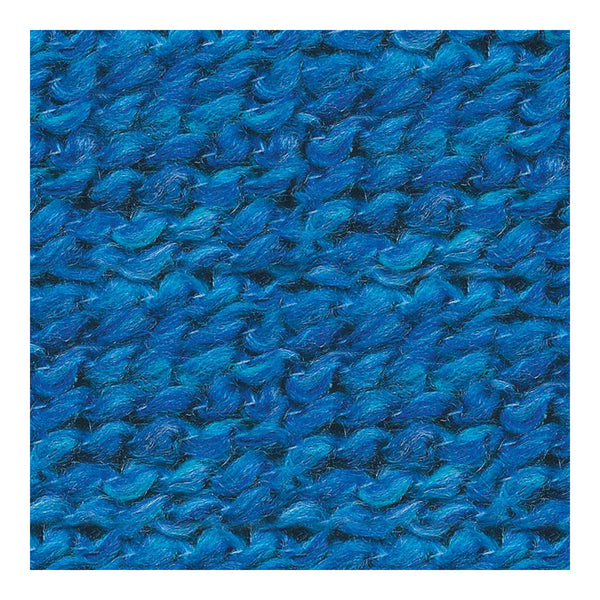 Close-up of blue textured fabric