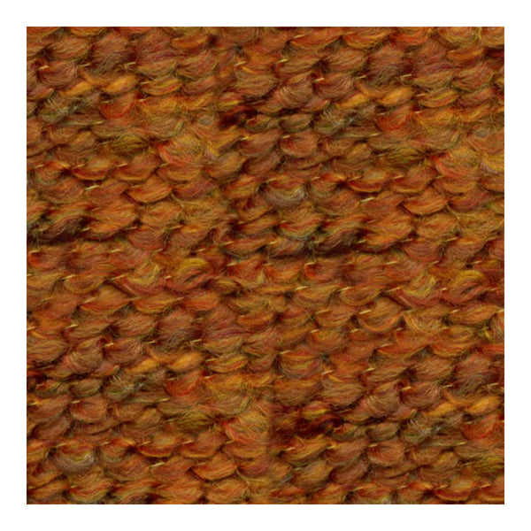Close-up of textured brown carpet