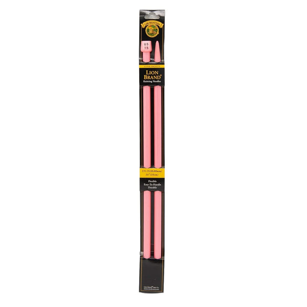 Lion Brand Plastic Knitting Needles - Size US15 (10mm)