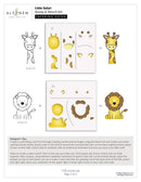 Altenew Little Safari Simple Colouring Stencil*