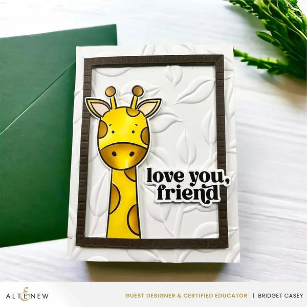 Altenew Little Safari Simple Colouring Stencil*
