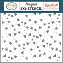 Echo Park Little Things Mean A Lot Stencil 6"X6" Love Bug*