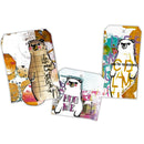 Dina Wakley Media Cling Stamps 6"x 9" - Scribbly Bears