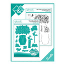 Gina K Designs Stamp & Die Set - Beautiful Roses
