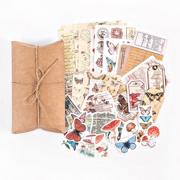 Poppy Crafts Mixed Media Material Kit - Butterflies