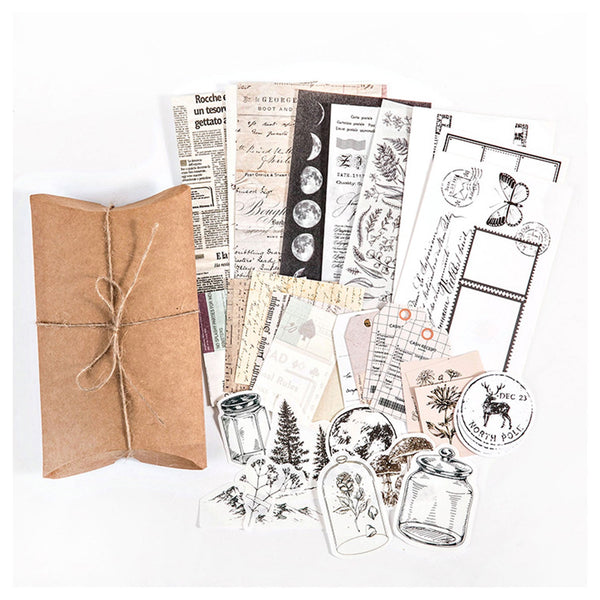 Poppy Crafts Mixed Media Material Kit - Space & Plants