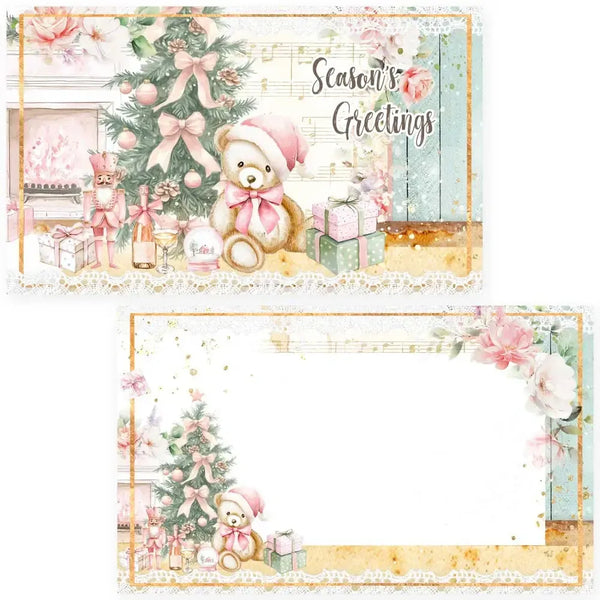 Memory Place Journaling Card Holly Jolly
