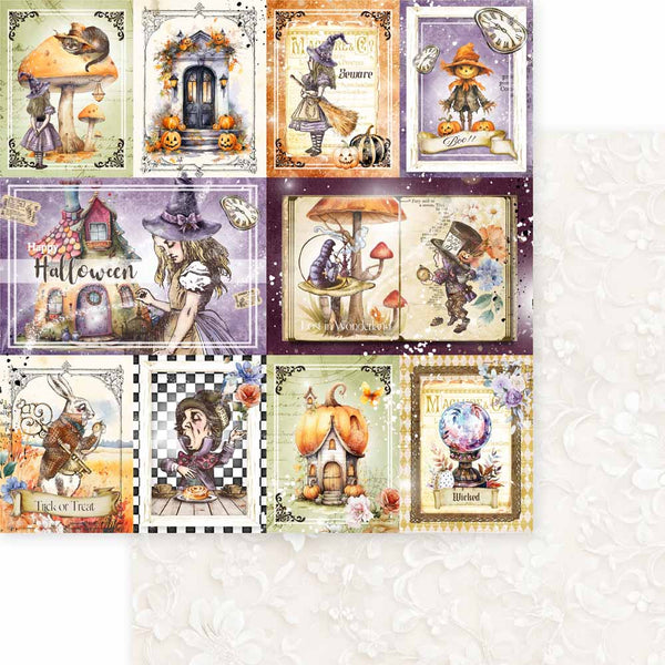 Memory Place Collection Pack 12"X12" Halloween in Wonderland