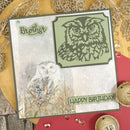 Hunkydory Moonstone Dies - Winter Owl*