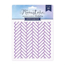 Hunkydory Moonstone Embossing Folder - Herringbone*