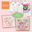 Marianne Design Hearts Pearls - Decorations - Light Pink