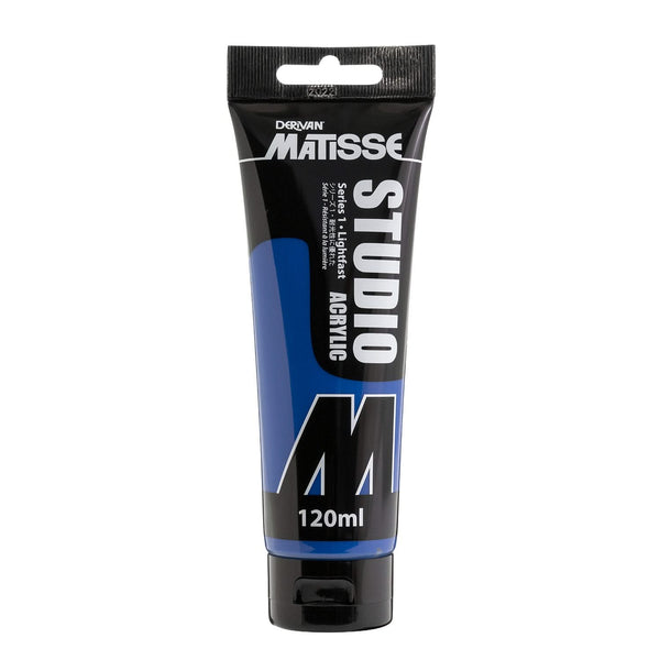 Matisse Studio Acrylic Paint 120ml - Primary Blue