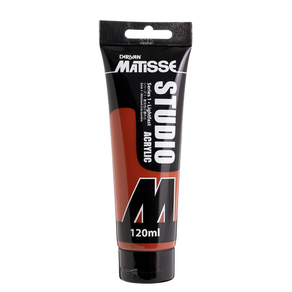 Matisse Studio Acrylic Paint 120ml - Red Oxide