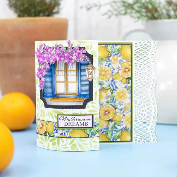 Crafter's Companion Mediterranean Dreams Stamp Mediterranean Window*