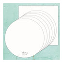 Set of circular cutouts on a light blue background with 'Mintay' branding.