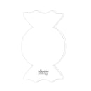 Mintay Basic Cards Die-Cut - Candy Shape White