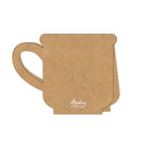 Mintay Basic Cards Die-Cut - Mug Shape Kraft