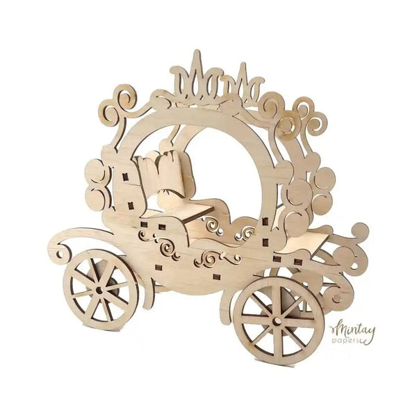 Mintay Woodies Embellishments - 3D Carriage