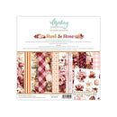 Mintay Scrapbook Paper Pack 8" x 8" - Rust & Rose