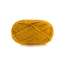Poppy Crafts Snuggly Chenille Yarn 50g - Mustard