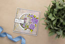 Crafter's Companion Nature's Garden Hydrangea Clear Acrylic Stamps Charming Sentiments*