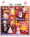 Poppy Crafts Window Stickers #2 - Christmas Collection - Pink Christmas