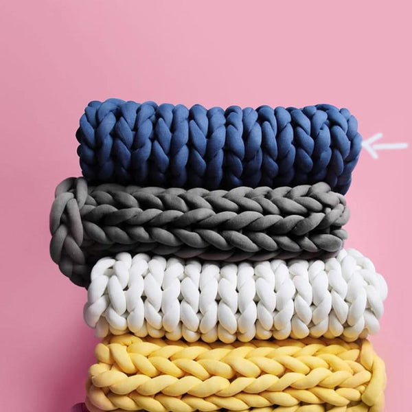 Poppy Crafts Super Chunky Hand Knitting Yarn 500g - Royal
