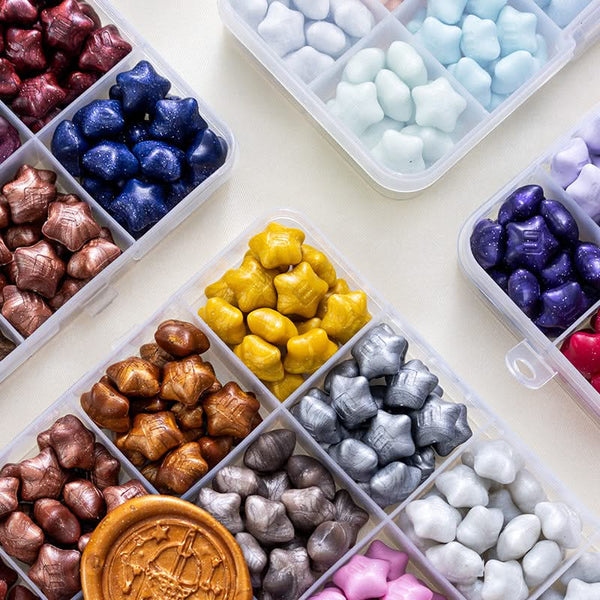 Poppy Crafts 24 Colour Star Wax Melt Kit - Rainbow