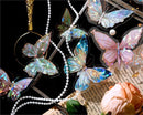 Poppy Crafts Crystal Butterfly Sticker Pack - Moon Butterfly