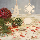 Poppy Crafts Wooden Ornaments Set - Christmas Collection -Reindeer