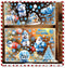 Poppy Crafts Window Stickers #4 - Christmas Collection - Blue Christmas