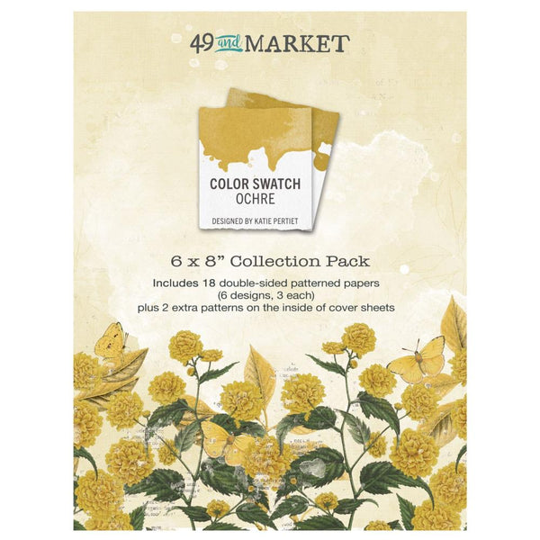 49 And Market Collection Pack 6"X8" Colour Swatch: Ochre