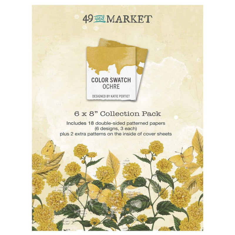 49 And Market Collection Pack 6"X8" Colour Swatch: Ochre