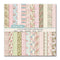 Poppy Crafts 12"x12" Paper Pack #110 - Shabby Pink