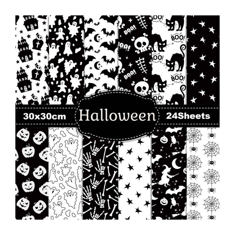 Poppy Crafts 12"x12" Halloween Collection Paper Pack