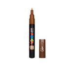 POSCA Extra-Fine Bullet Tip Paint Marker Pen PC-1M - Brown