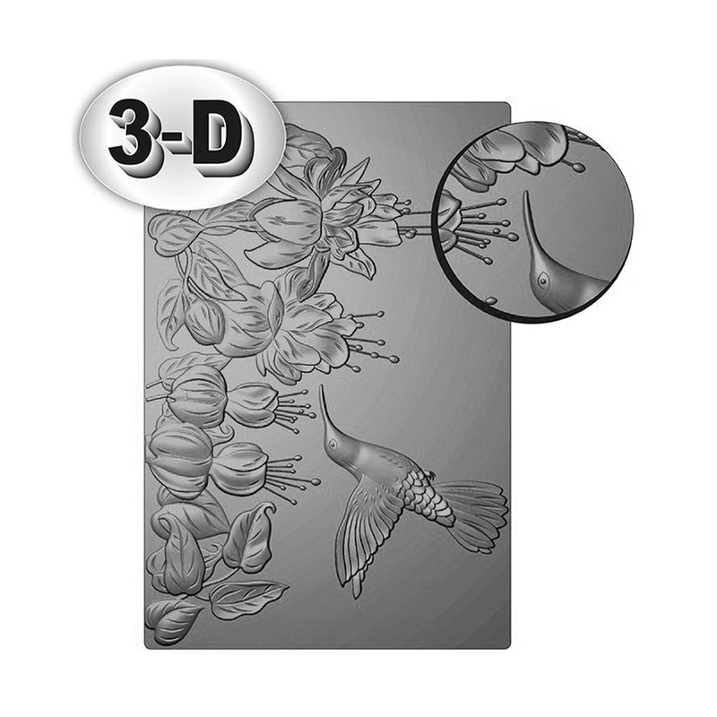 Poppy Crafts 3D Embossing Folder