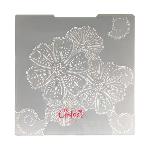 Poppy Crafts 3D Embossing Folders By Chloe - Blooming