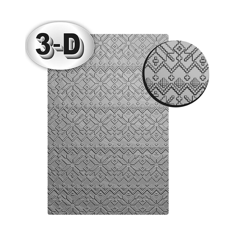 Poppy Crafts 3D Embossing Folder