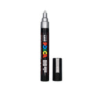 POSCA Medium Bullet Tip Paint Marker Pen PC-5M - Metallic Silver
