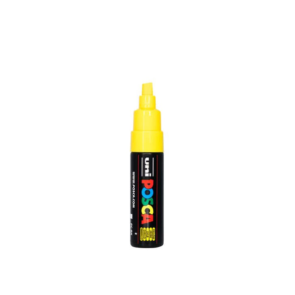 POSCA Bold Chisel Tip Paint Marker Pen PC-8K - Yellow*