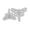 Poppy Crafts Cutting Dies #811 - Dragonflies