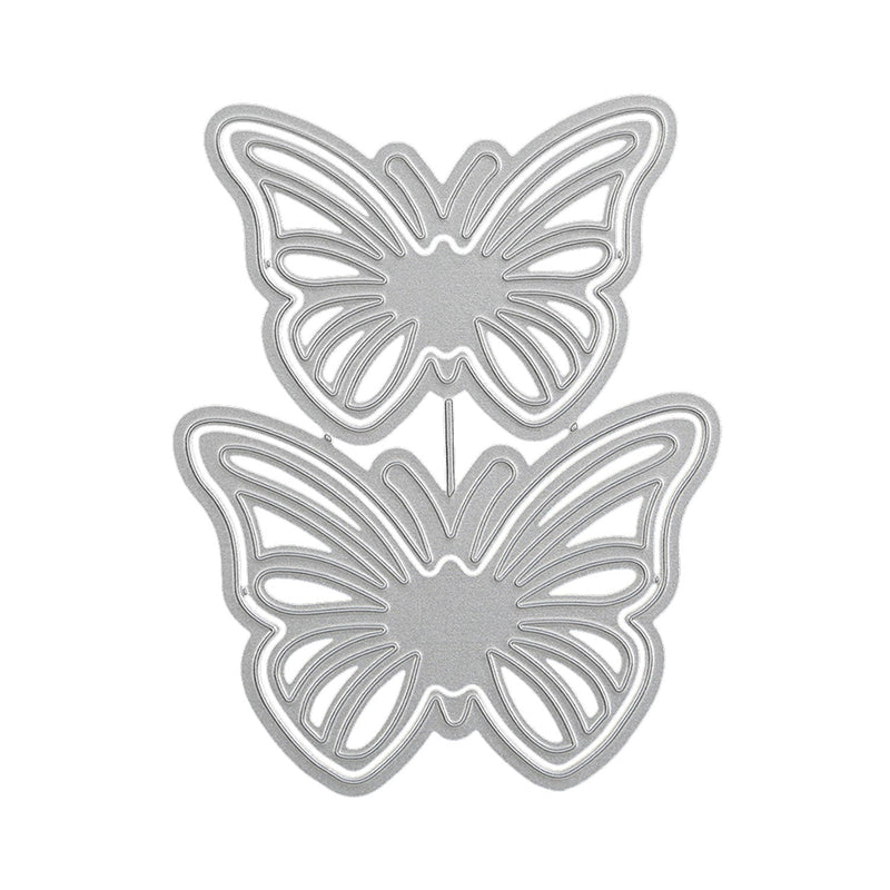 Poppy Crafts Cutting Dies #813 - Butterfly Duo #2