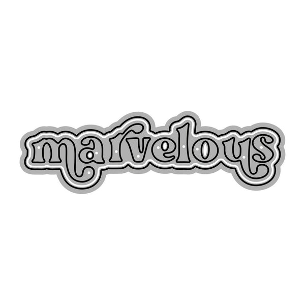 Poppy Crafts Cutting Dies #943 - Marvelous