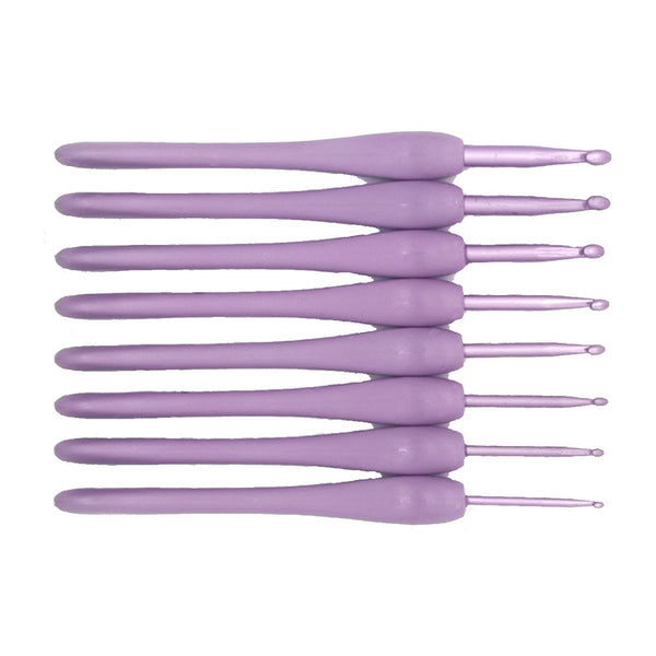 Poppy Crafts Crochet Hook Set #10 - Purple