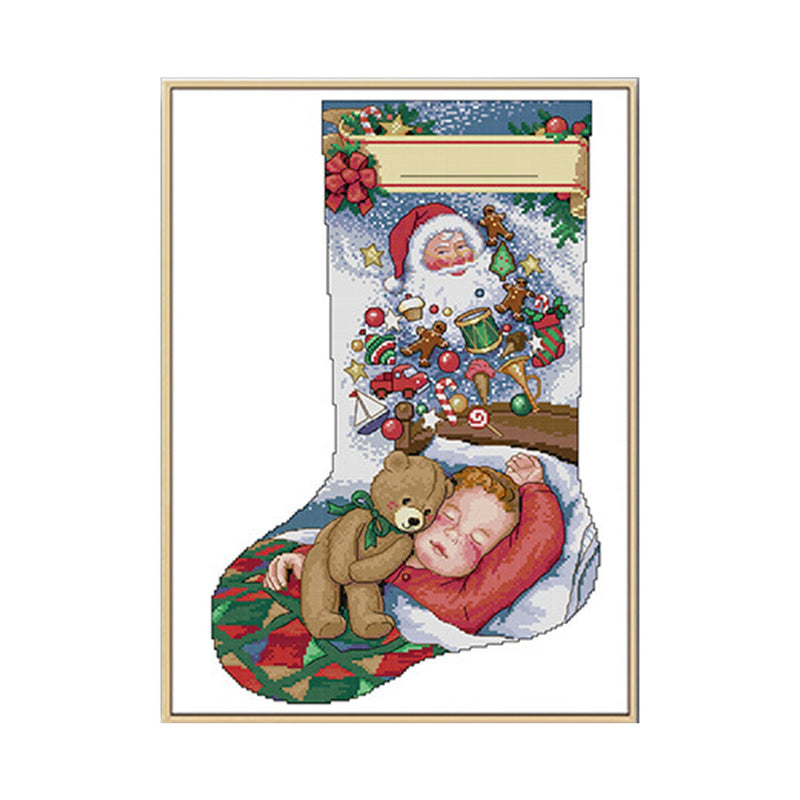 Poppy Crafts Christmas Cross-Stitch Kit