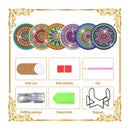 Poppy Crafts Diamond Coaster Kit #6 - Mandala #8*