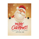 Poppy Crafts Diamond Art Christmas Greeting Card