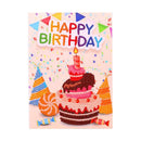 Poppy Crafts Diamond Art Happy Birthday Greeting Card